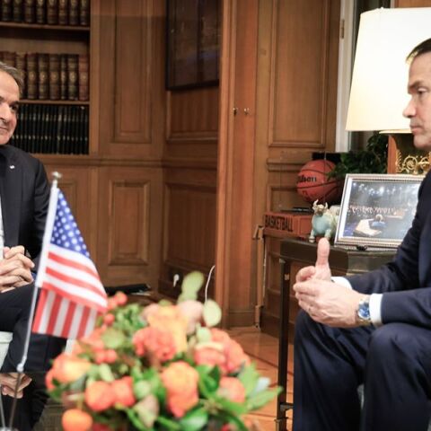 Μητσοτάκης για επίσκεψη Ρούμπιο: Η Ελλάδα εδραιώνει τη θέση της ως πυλώνας σταθερότητας σε μια ασταθή περιοχή