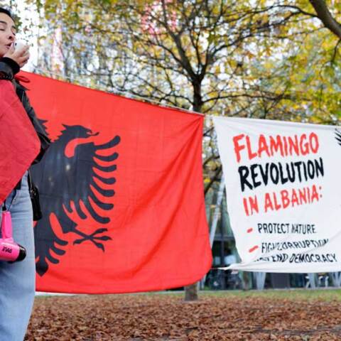 Διαδηλώσεις κατά του Έντι Ράμα στην Αλβανία
