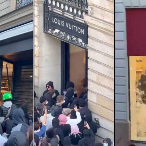Λεηλασίες καταστημάτων με πολυτελή brands στη Γαλλία