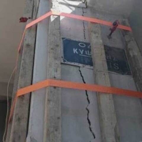 Επισκευές σε σπίτια στην Κυψέλη που υπέστησαν ρωγμές