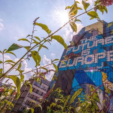 Mural στις Βρυξέλλες για το μέλλον της Ευρώπης