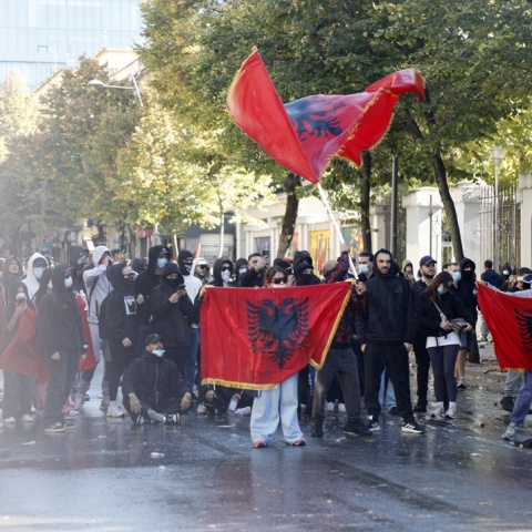Διαδηλώσεις στην Αλβανία