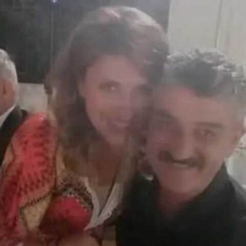 Ο Δημήτρης Ήμελλος με την αδελφή του, Αγγελική