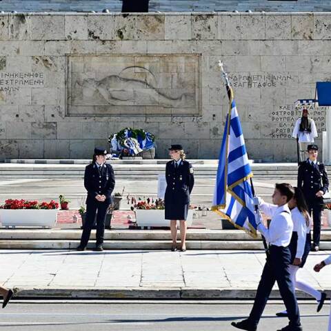 Μαθητική παρέλαση για την 28η Οκτωβρίου στην Αθήνα