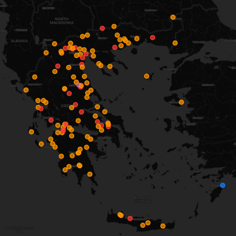 Πού υπάρχουν τώρα αγροτικά μπλόκα - Δείτε live χάρτη 