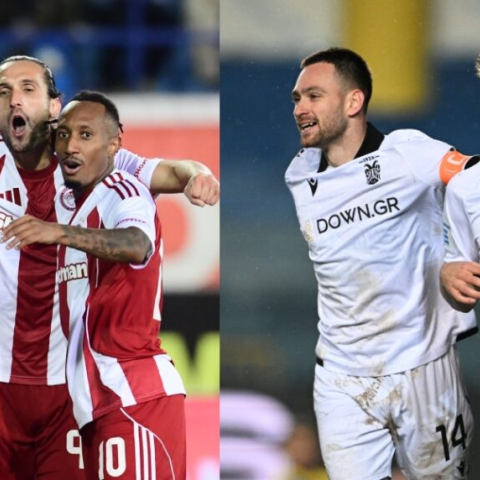 Super League: Η βαθμολογία μετά τα «διπλά» Ολυμπιακού και ΠΑΟΚ