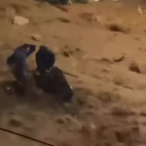 Απίστευτες εικόνες από την Άνω Γλυφάδα: Πολίτες σώζουν γυναίκα που παρασύρεται από τα ορμητικά νερά