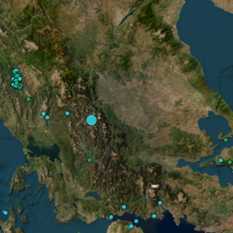 Ισχυρός σεισμός τώρα στην Καρδίτσα