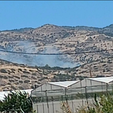 Φωτιά τώρα στην Ιεράπετρα