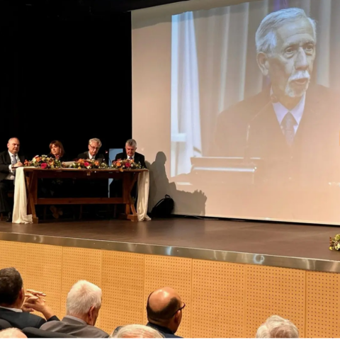 Η Κατερίνα Σακελλαροπούλου στην τιμητική εκδήλωση του Δήμου Δυτικής Λέσβου για τον Βασίλειο Μαρκή