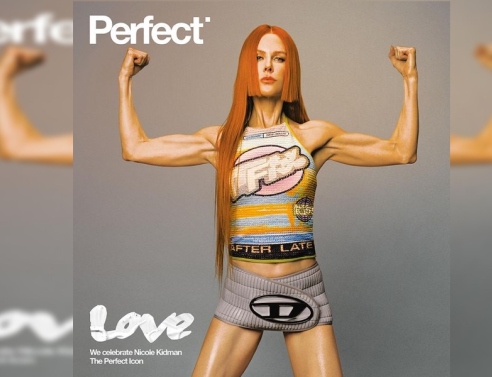 Η Νικόλ Κίντμαν στο εξώφυλλο του Perfect