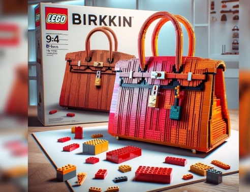 Θα αγόραζες μια Birkin από τουβλάκια Lego;