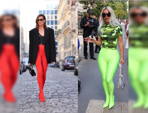 Κιμ Καρντάσιαν και Νιέβες Άλβαρεθ με το ίδιο Balenciaga κολάν: Ποια το φόρεσε καλύτερα;