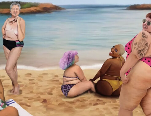 Η διαφημιστική καμπάνια στην Ισπανία για το body positivity στην παραλία