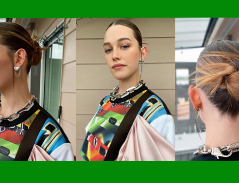 Η Mara Roszak μας δείχνει πως να φαινόμαστε καλοχτενισμένες με τρεις κινήσεις χωρίς πιστολάκι και ψαλίδι.