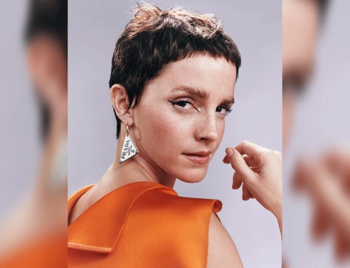 Η Emma Watson στην καμπάνια Prada