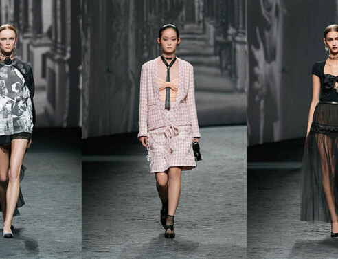 Μοντέλα με ρούχα Chanel, από τη συλλογή SS2023