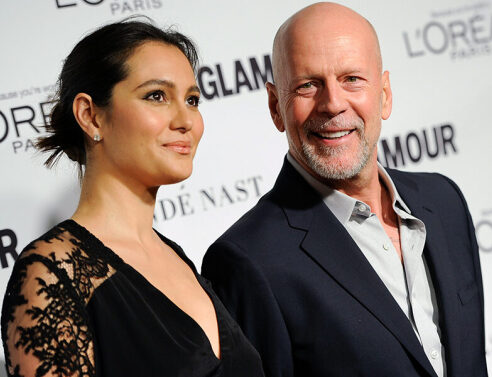 Ο Μπρους Γουίλις με τον σύζυγο του