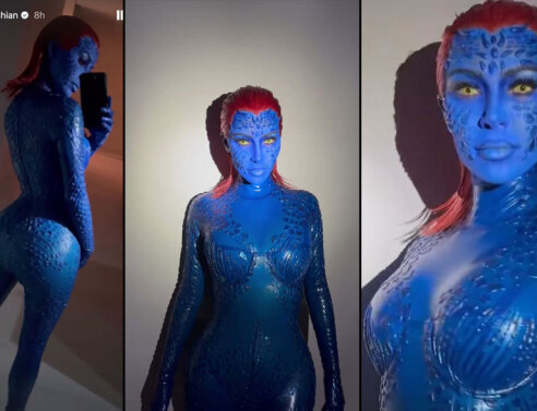 Η Κιμ Καρντάσιαν ντύθηκε «Mystique» για το Χάλοουιν 2022