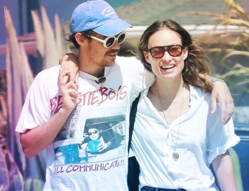 Η Ολίβια Γουάιλντ με τον Χάρι Στάιλς