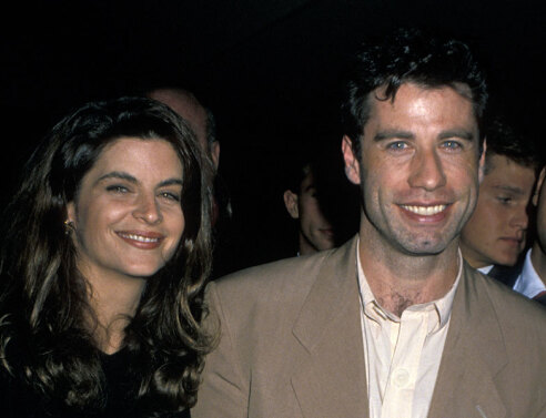 Κίρστι Άλεϊ και Τζον Τραβόλτα το 1989