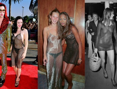 Τα πιο εμβληματικά «γυμνά φορέματα» στην ιστορία της μόδας