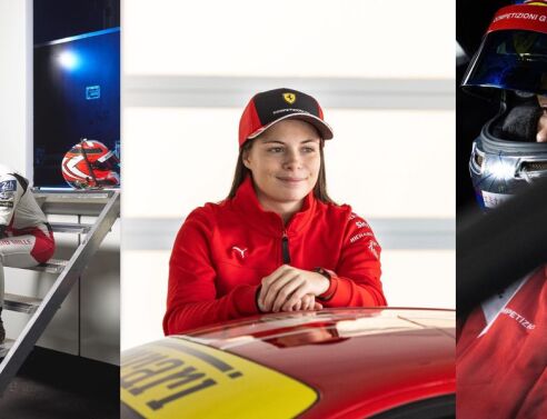 Lilou Wadoux: Είναι η πρώτη γυναίκα οδηγός της Ferrari Competizioni GT 