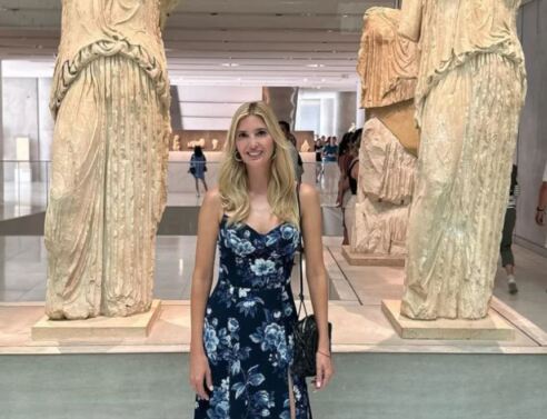 Η Ιβάνκα Τραμπ στο Μουσείο της Ακρόπολης