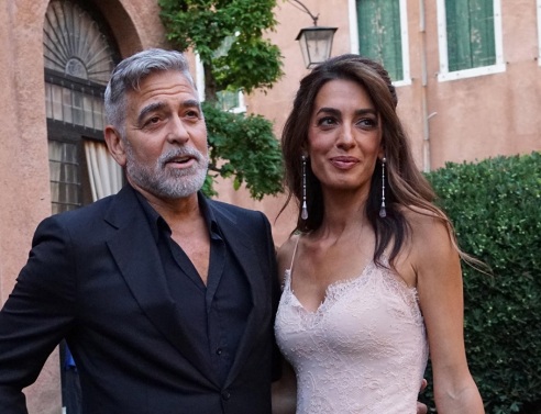 George & Amal Clooney στη Βενετία