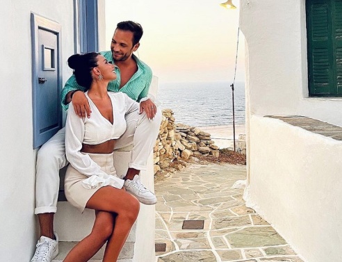 Ο Ευθύμης Ζησάκης και η Χρύσα Παπαλελούδη