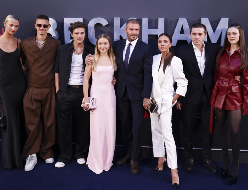 Η οικογένεια των Ντέβιντ και Βικτόρια Μπέκαμ