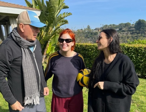 Bruce Willis: Γιόρτασε τα γενέθλια της κόρης του με την Demi Moore