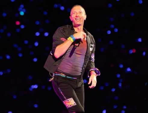 Ο Κρις Μάρτιν των Coldplay