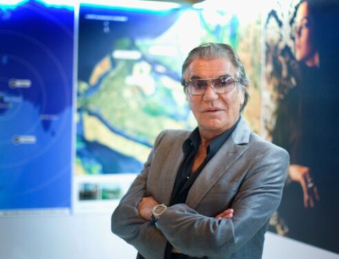 Ο σχεδιαστής μόδας Roberto Cavalli 