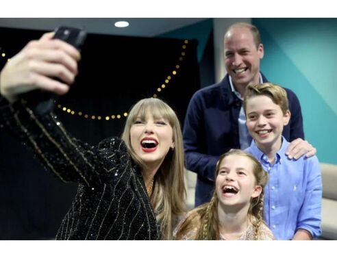 Τέιλορ Σουίφτ: Selfie με τον πρίγκιπα Γουίλιαμ και τα παιδιά του 