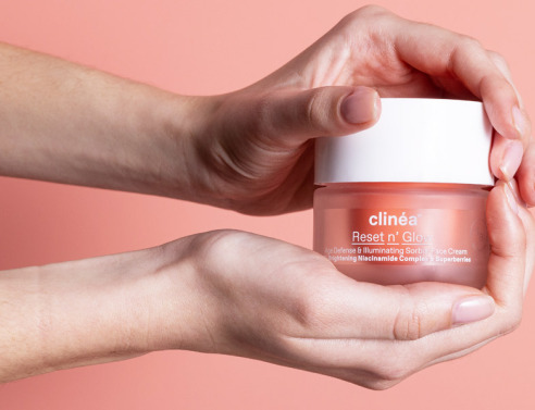 clinéa: Reset n’ Glow, δροσερή sorbet κρέμα προσώπου