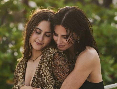 Η Κόρτνεϊ Κοξ με την κόρη της Κόκο Αρκέτ