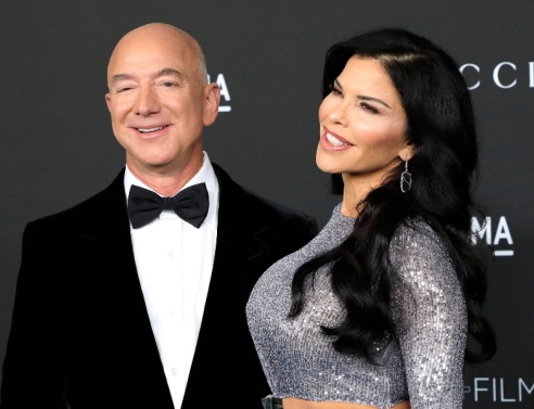 Ο Τζεφ Μπέζος και η Λόρεν Σάντσεζ