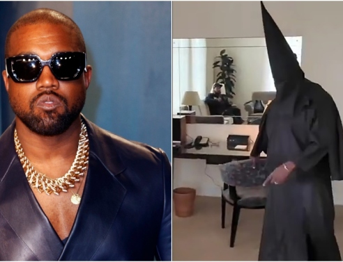 Επανεμφάνιση Κάνιε Γουέστ με στολή Κου Κλουξ Κλαν: Δεν ήθελα να κάνω παιδιά με την Κιμ