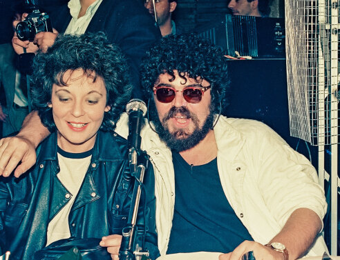 Λιάνα Κανέλη και Σταμάτης Κραουνάκης | «Εργοστάσιο» τέλη δεκαετίας 80