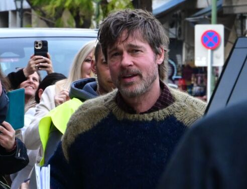 Ο Μπραντ Πιτ στην Αθήνα για γυρίσματα της νέας ταινίας «The Riders» στην πλατεία Κοτζιά