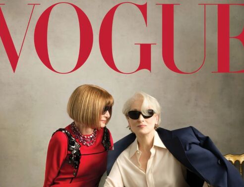 Πόσο final boss η Γουίντουρ! To επικό εξώφυλλο της  Vogue με τη... Μιράντα Πρϊσλι 