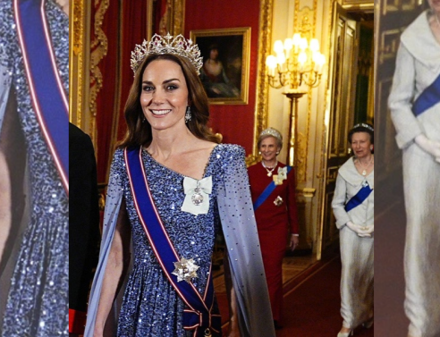 Ντύσου όπως η Κέιτ Μίντλετον: 10 μπλε φορέματα με παγιέτα που βρήκαμε στην αγορά