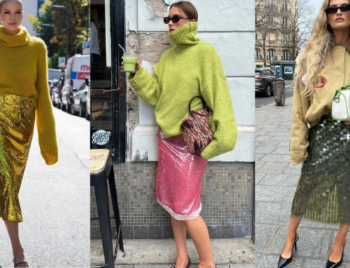 Ρούχα με παγιέτα για πρωινά outfits: 3 ιδέες για να το φορέσεις