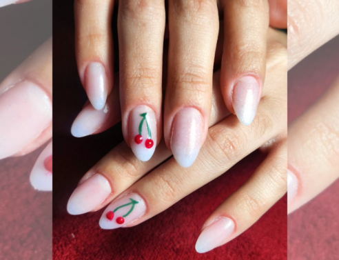 Cherry Nails: Τα νύχια που ζητάνε όλες αυτή τη στιγμή