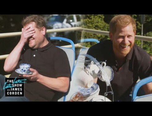 An Afternoon with Prince Harry & James Corden