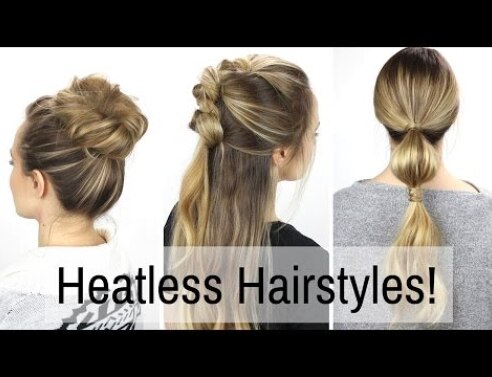 7 Days of Heatless Hairstyles!