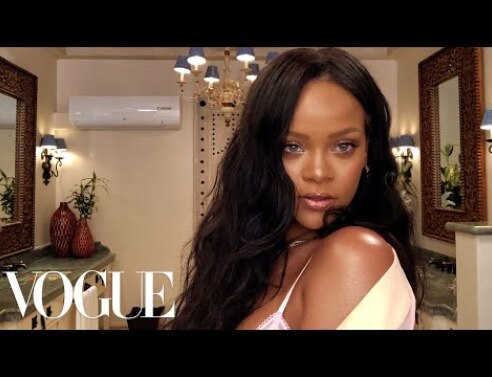 Rihanna's Epic 10-Minute Guide to Going Out Makeup | Beauty Secrets | Vogue