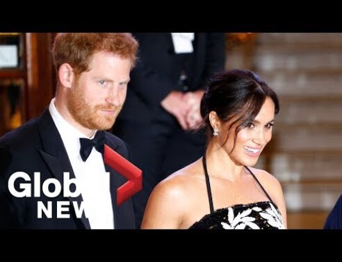 Prince Harry and Meghan Markle attend Royal Variety Performance