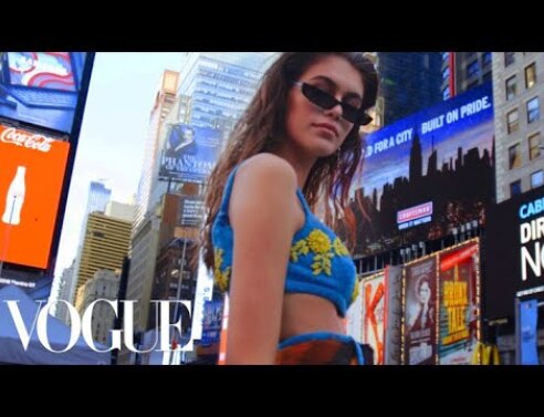 Inside Kaia Gerber’s Whirlwind First Fashion Week | Vogue